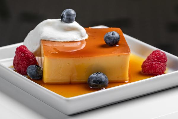 Best new Toronto restaurants for summer | Peruvian Flan at Nuna Kitchen & Bar