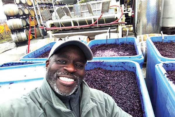 Nyarai Cellars’ Steve Byfield and the winemaking process Nyarai Cellars’ Steve Byfield and the winemaking process