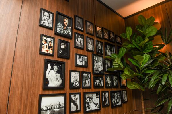 Best new Toronto restaurants | Photos of celebrities line the wall inside Parc Ave