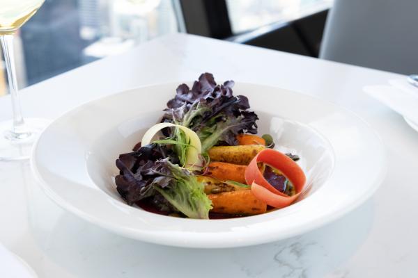 Carrot salad at 360 The Restaurant at the CN Tower Carrot salad at 360 The Restaurant at the CN Tower