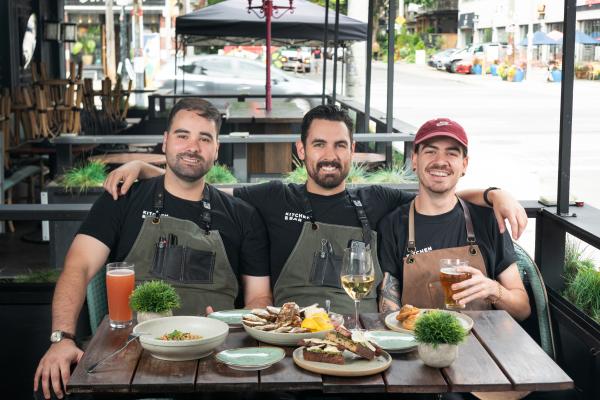 Chefs at The Dog & Tiger Chefs at The Dog & Tiger