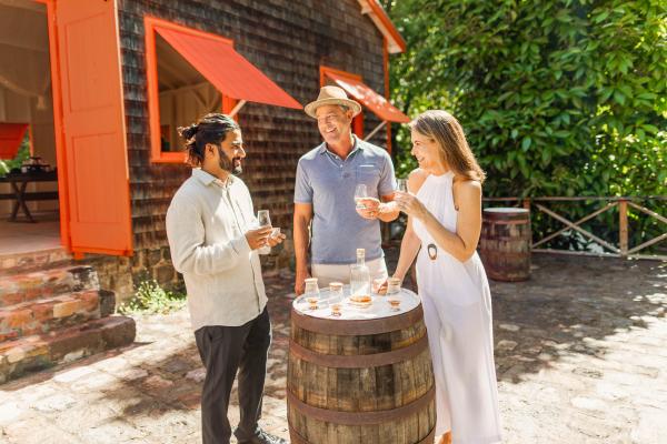 Rum tasting in St. Kitts