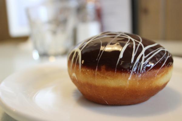 Best doughnuts in Toronto | A chocolate doughnut from White Lily Diner Best doughnuts in Toronto | A chocolate doughnut from White Lily Diner