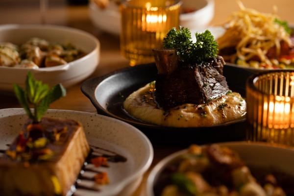 Best cocktail bars in Toronto | An assortment of dishes at Bar Mordecai