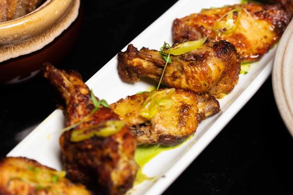 Churassco chicken wings at Marked Churassco chicken wings at Marked