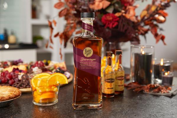 Rabbit Hole Kentucky bourbon on a festive table with orange slices Rabbit Hole Kentucky bourbon on a festive table with orange slices