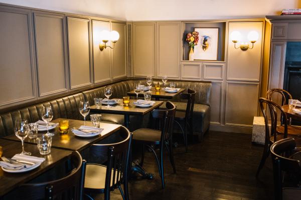 Inside Contrada Italian restaurant in Toronto Inside Contrada Italian restaurant in Toronto