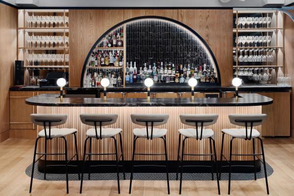 Romantic restaurants in Toronto | The bar inside Casa La Palma