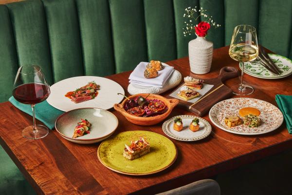 Best new restaurants in Toronto | A spread of dishes at Azura