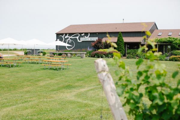Best wineries in Beamsville | A view of the exterior of Thirty Bench Winemakers