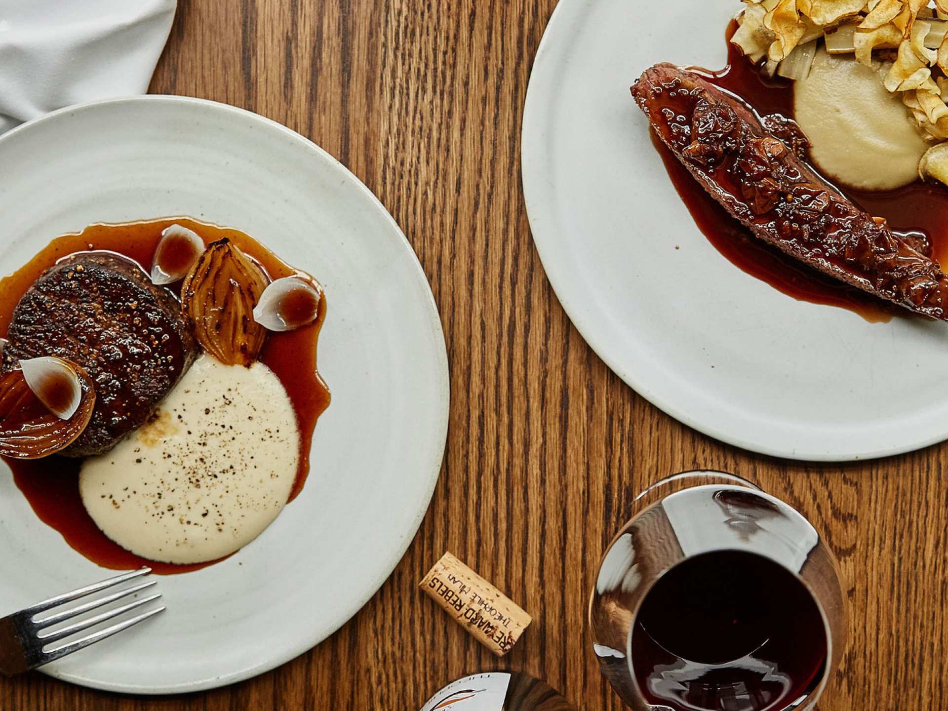 Toronto's most romantic restaurants | Steak and wine at Lapinou on King West