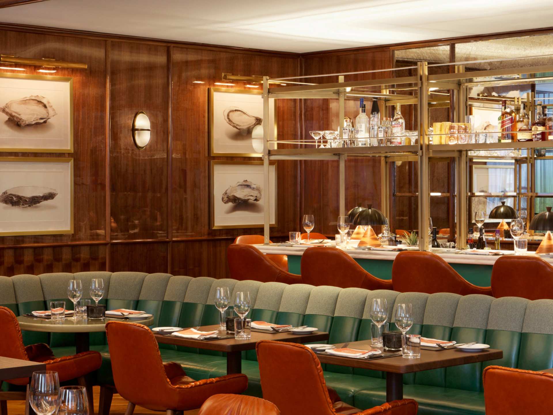 Best restaurants in Yorkville | Interior decor and tables at Cafe Boulud