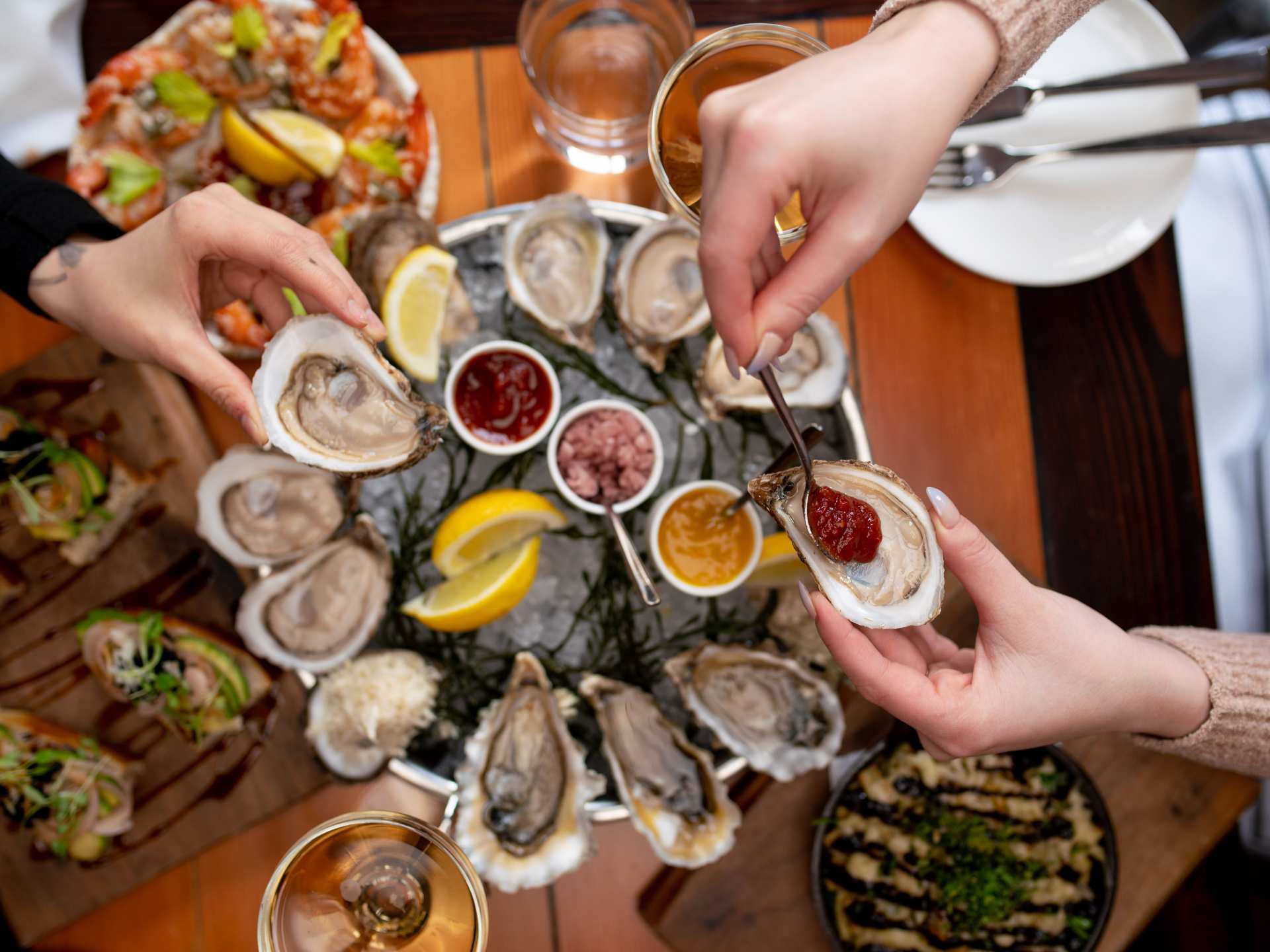 The best Distillery District restaurants | Oysters at Pure Spirits