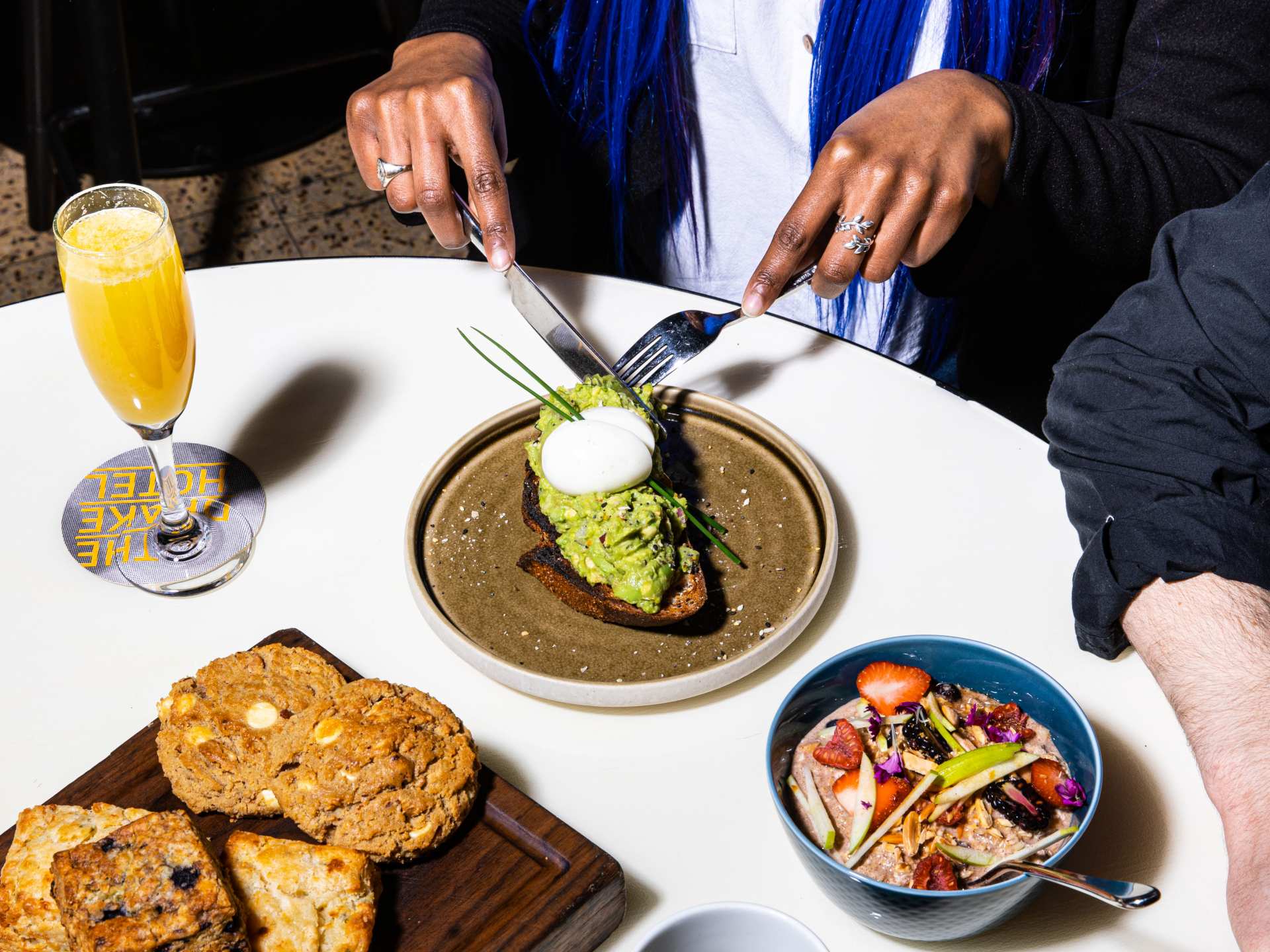 Best brunch in Toronto | Digging into a brunch spread at The Drake