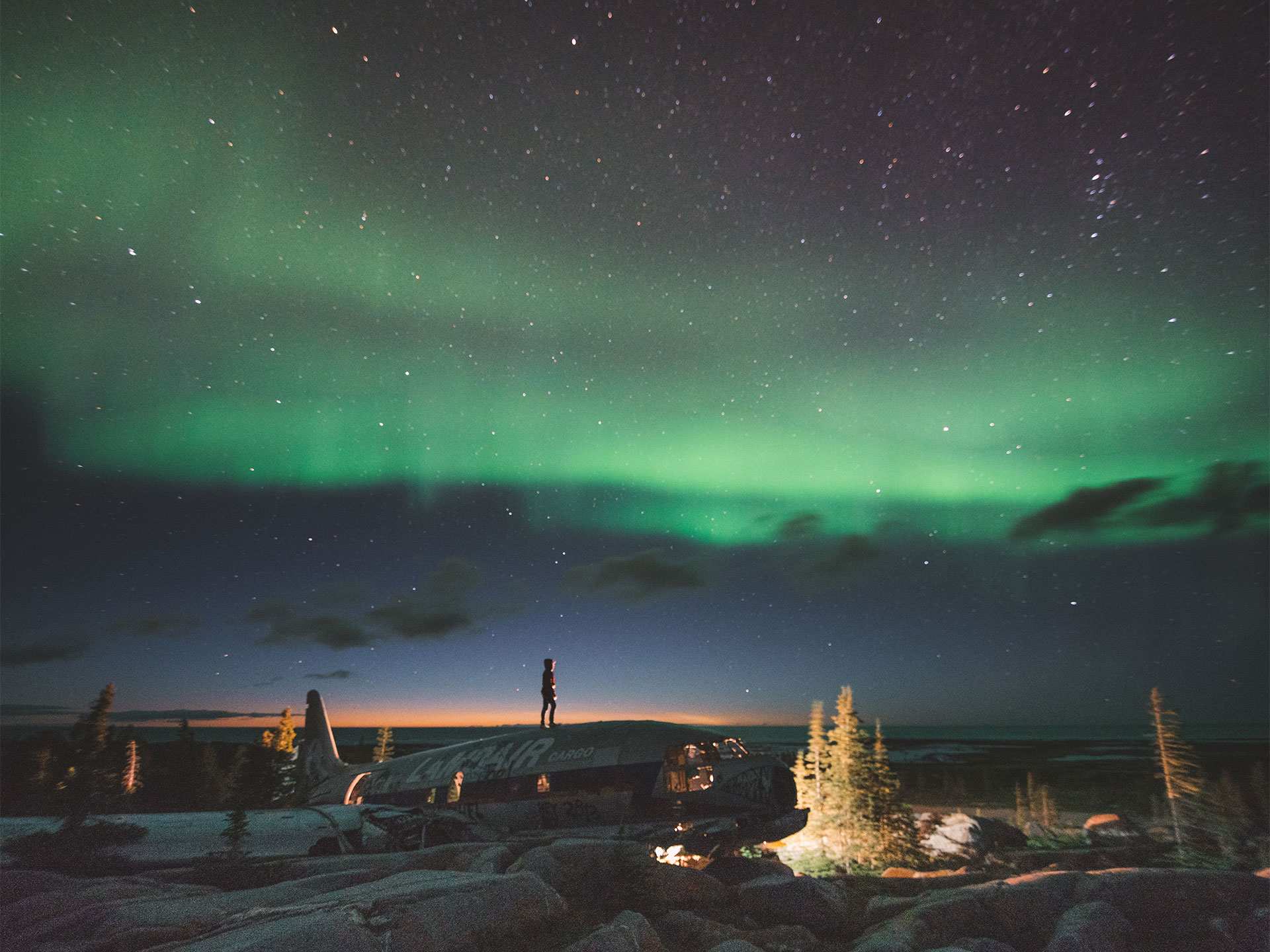 Visit Churchill Manitoba | The Northern Lights in the summer