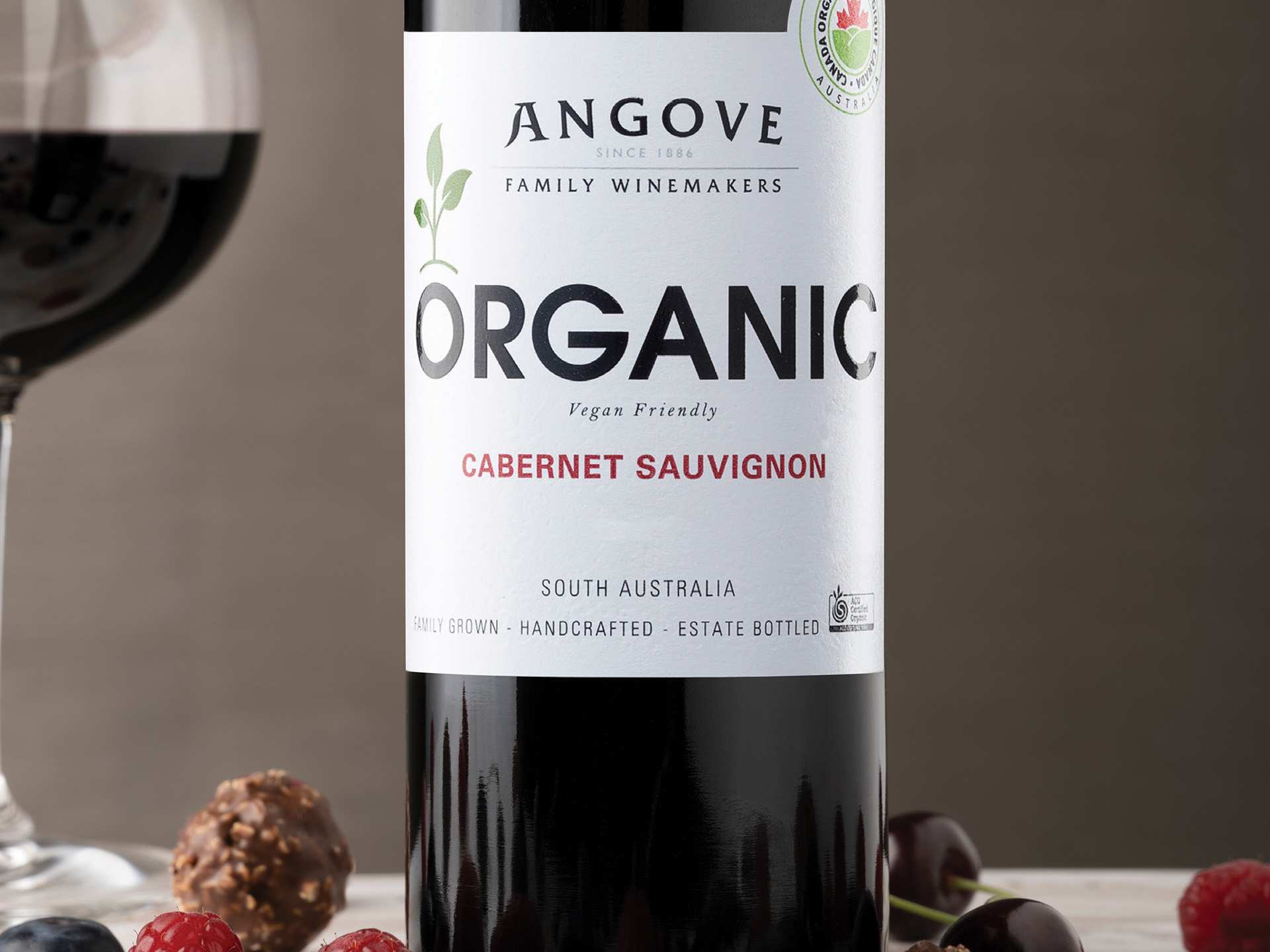 Angove wine | A bottle of Angove Organic wine