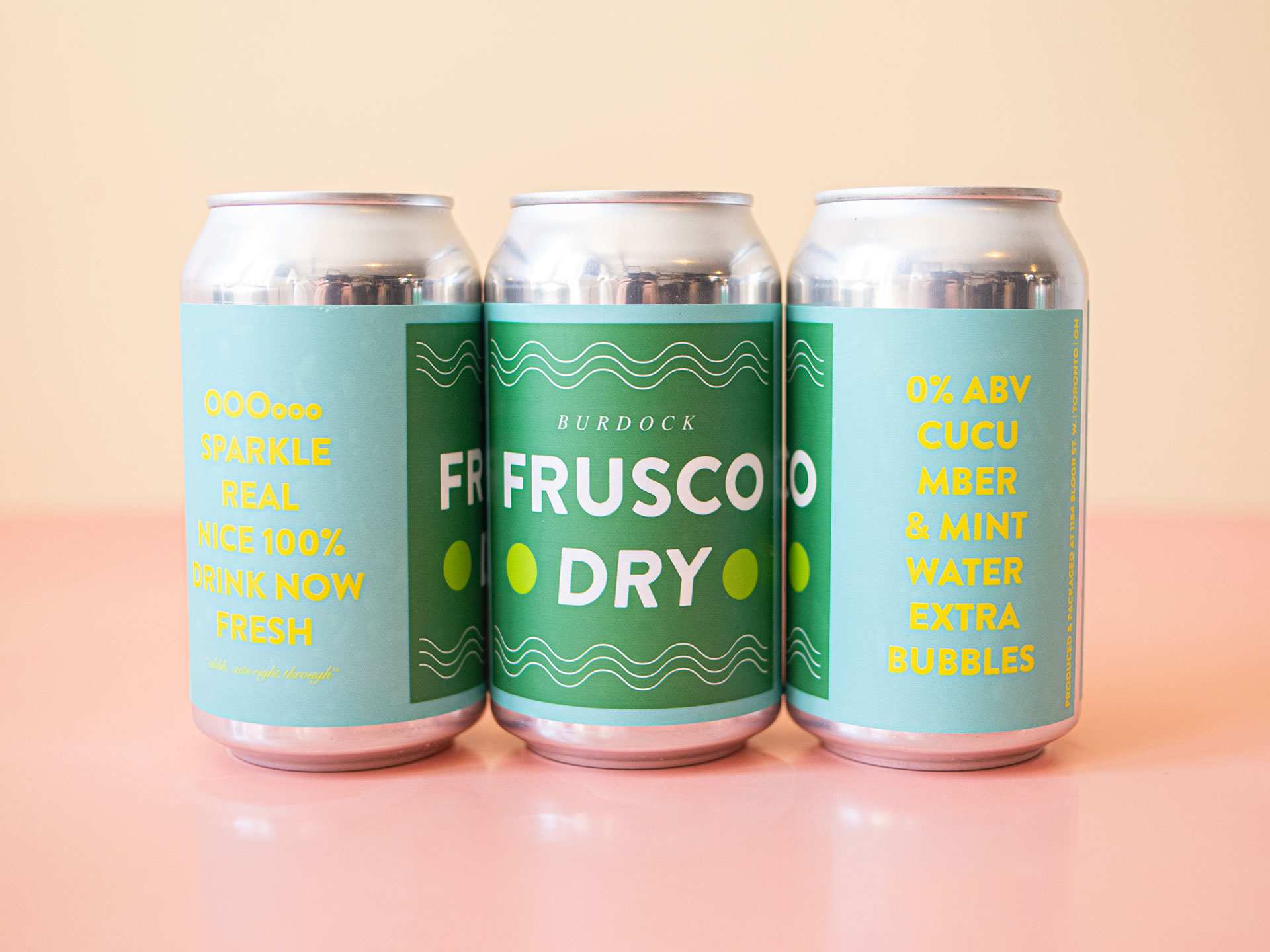 Sparkling Water | Frusco from Toronto's Burdock Brewery
