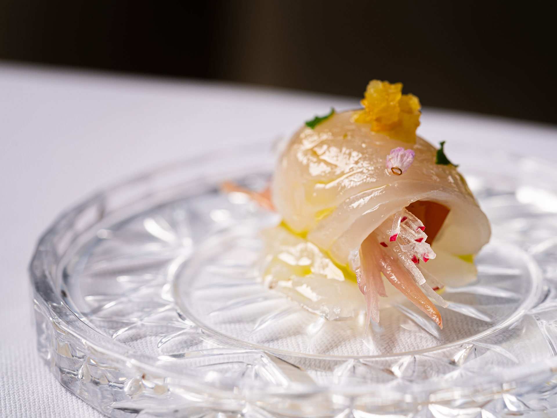 Best restaurants Toronto | A sashimi dish at Alo