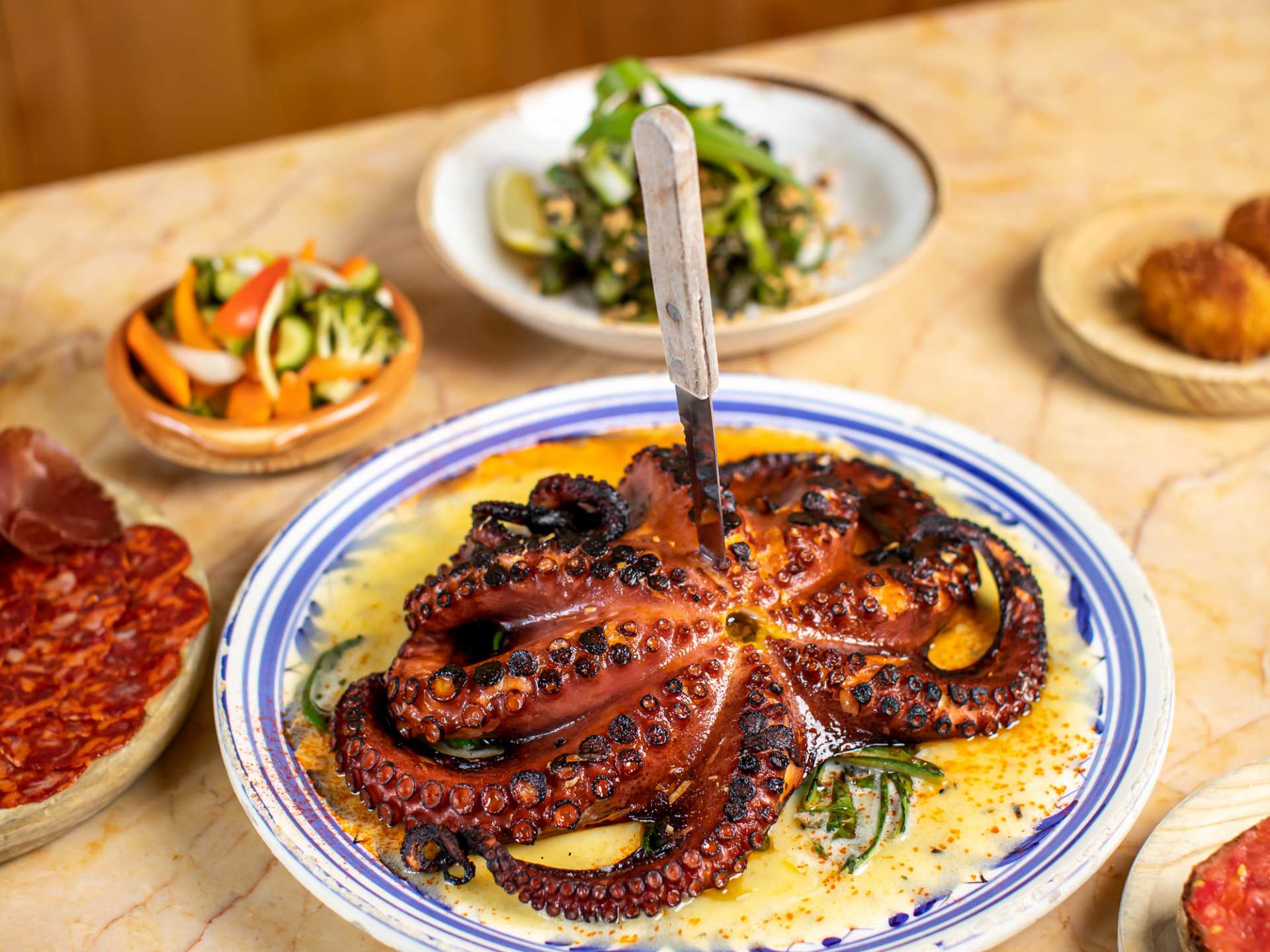 Best restaurants Toronto | Bar Isabel grilled octopus