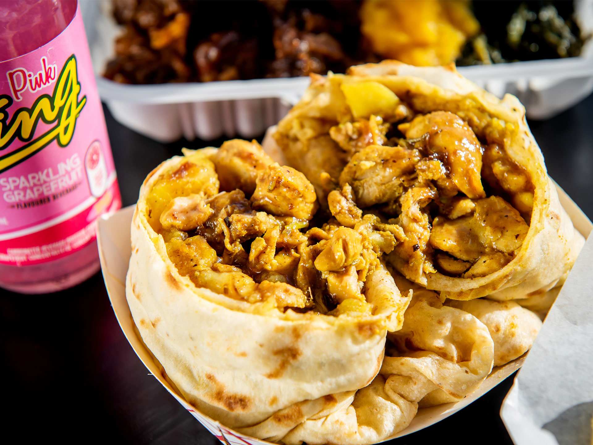 Best Scarborough restaurants | Roti wrap at Mona's Roti