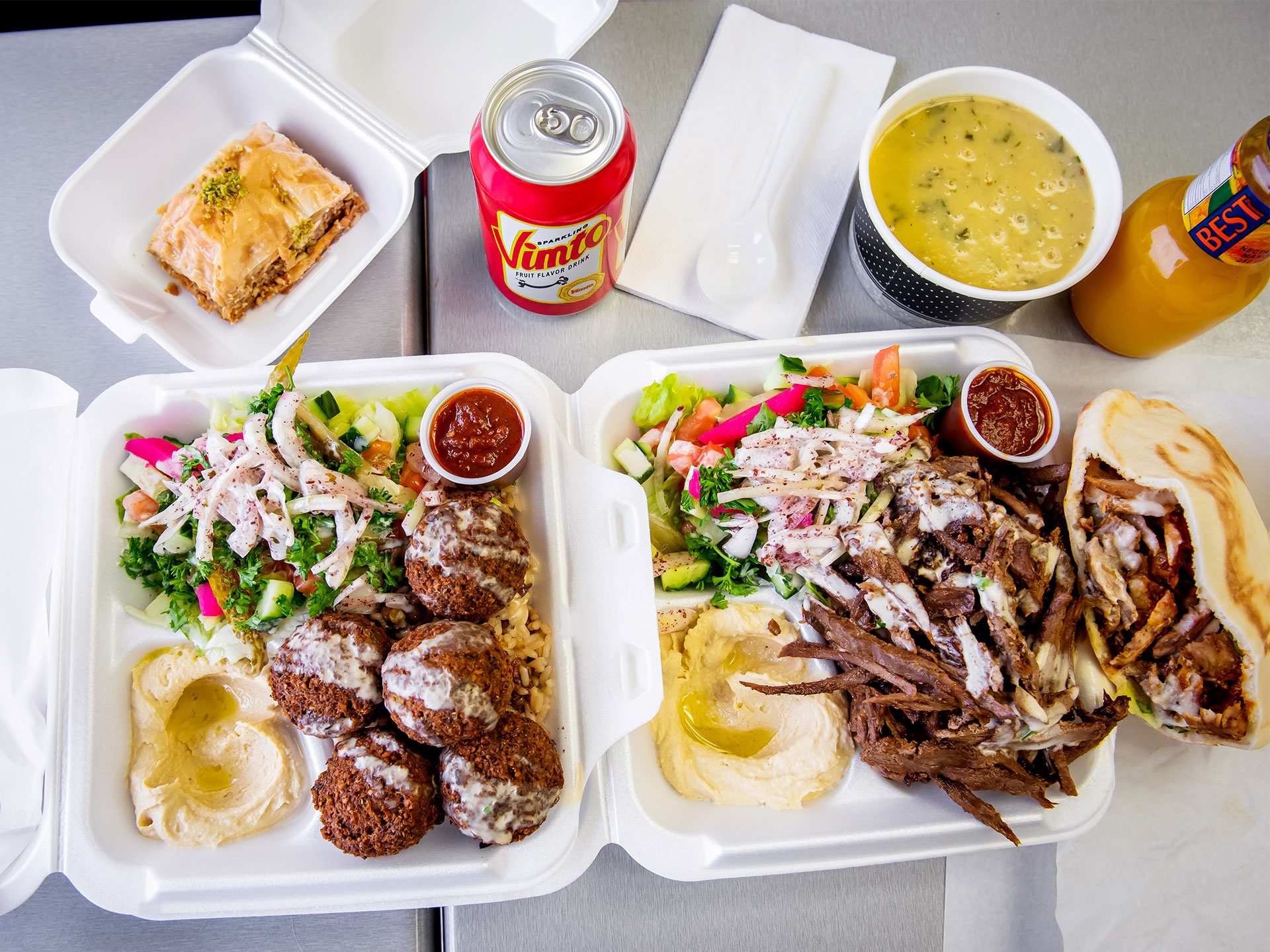 Best Scarborough restaurants | Shawarma plate to-go at Shawarma Empire