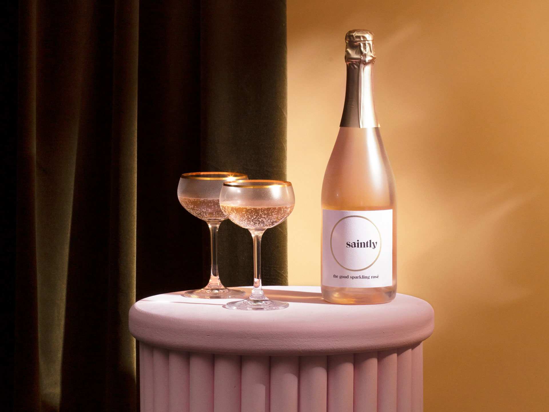 Mother's Day gift ideas | Saintly The Good Sparkling Rosé VQA