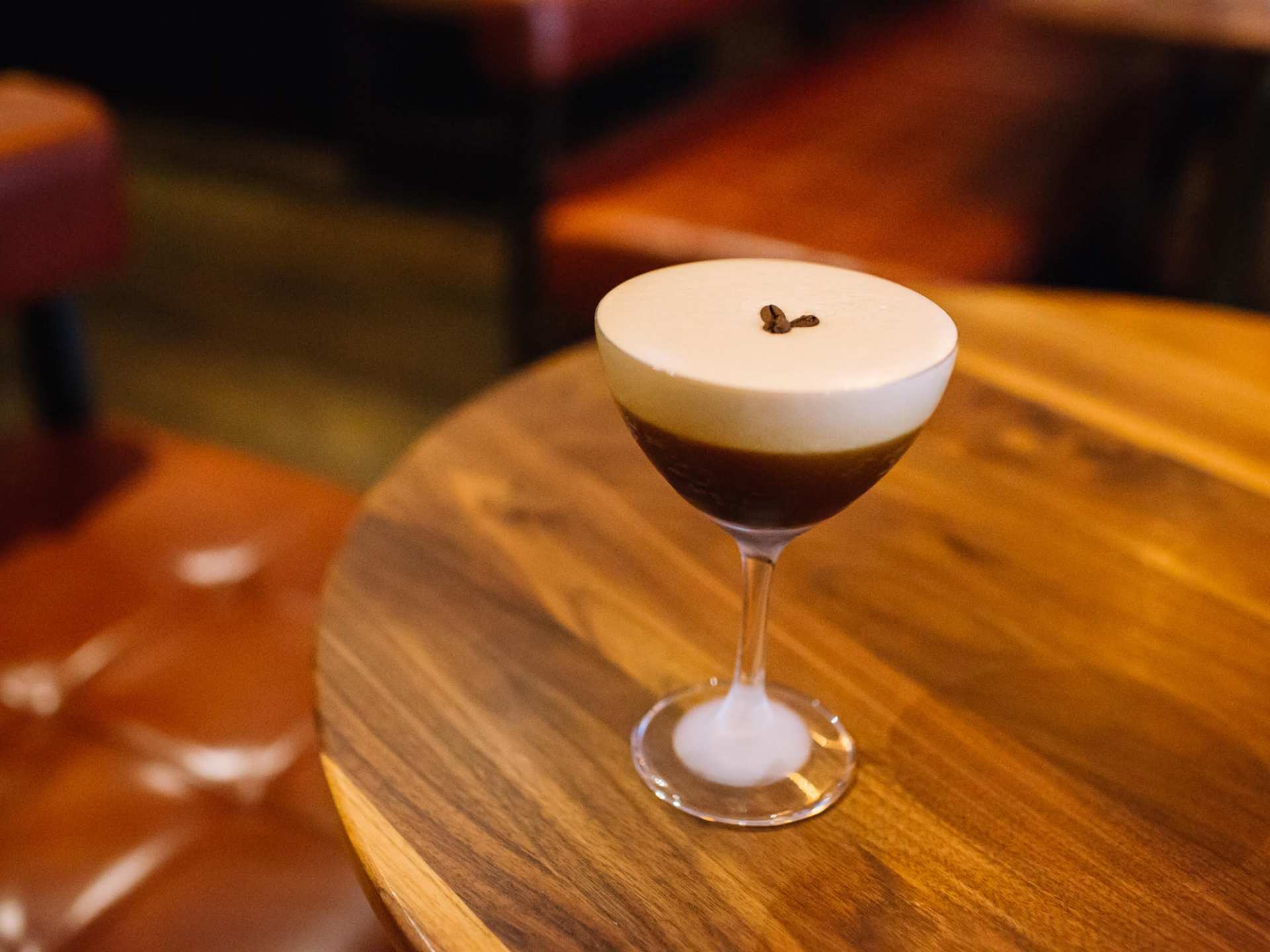 Michelin recommended and Michelin star restaurants in Toronto | Espresso martini at Alobar Yorkville