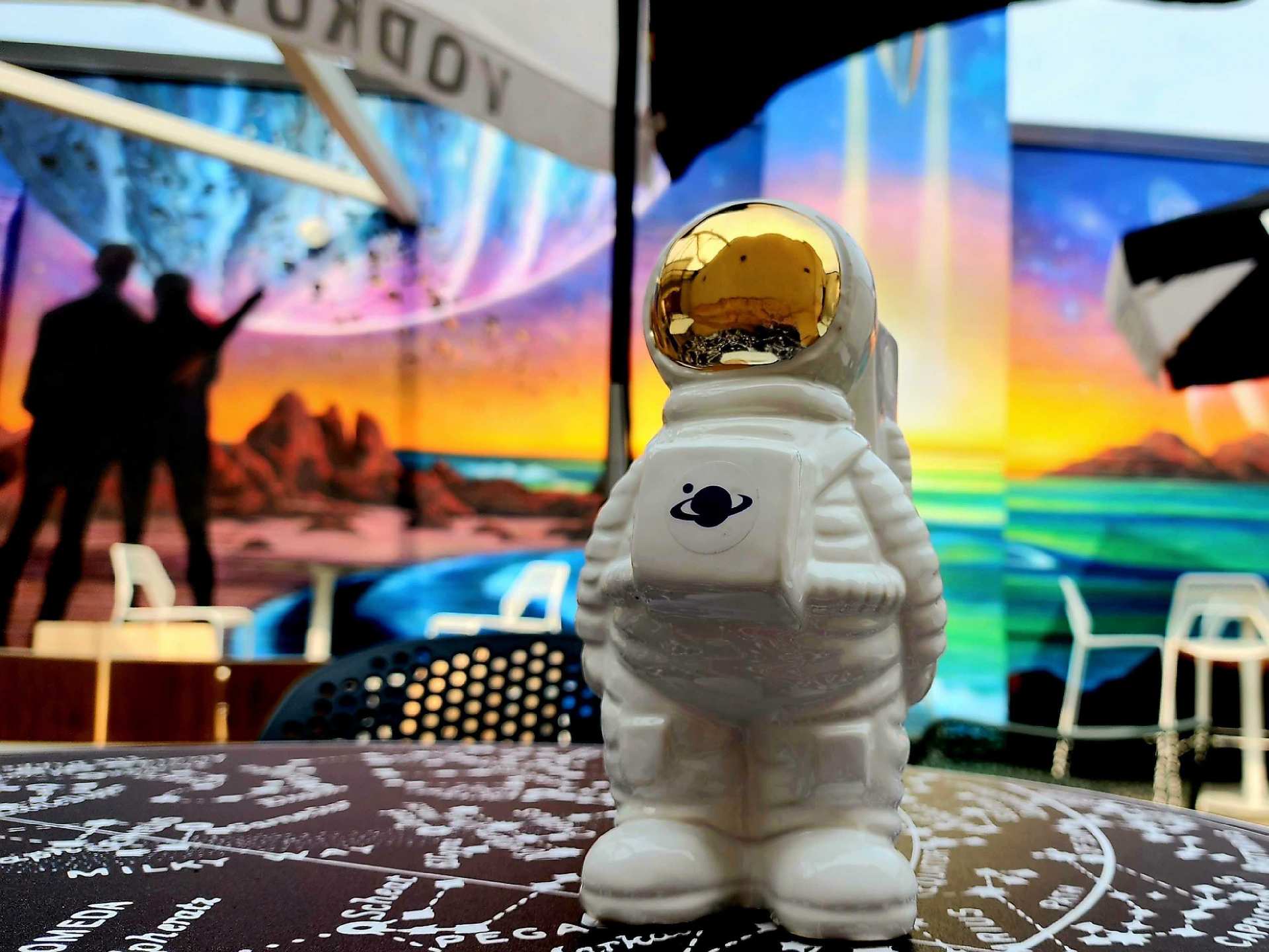 Best patios in Toronto | A space man cocktail on the patio at Offworld on Queen