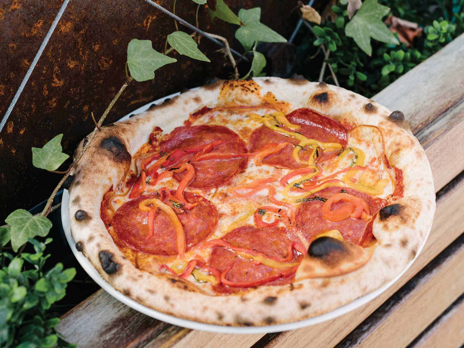 Best patios in Toronto | Diavola Pizza at Gusto 101