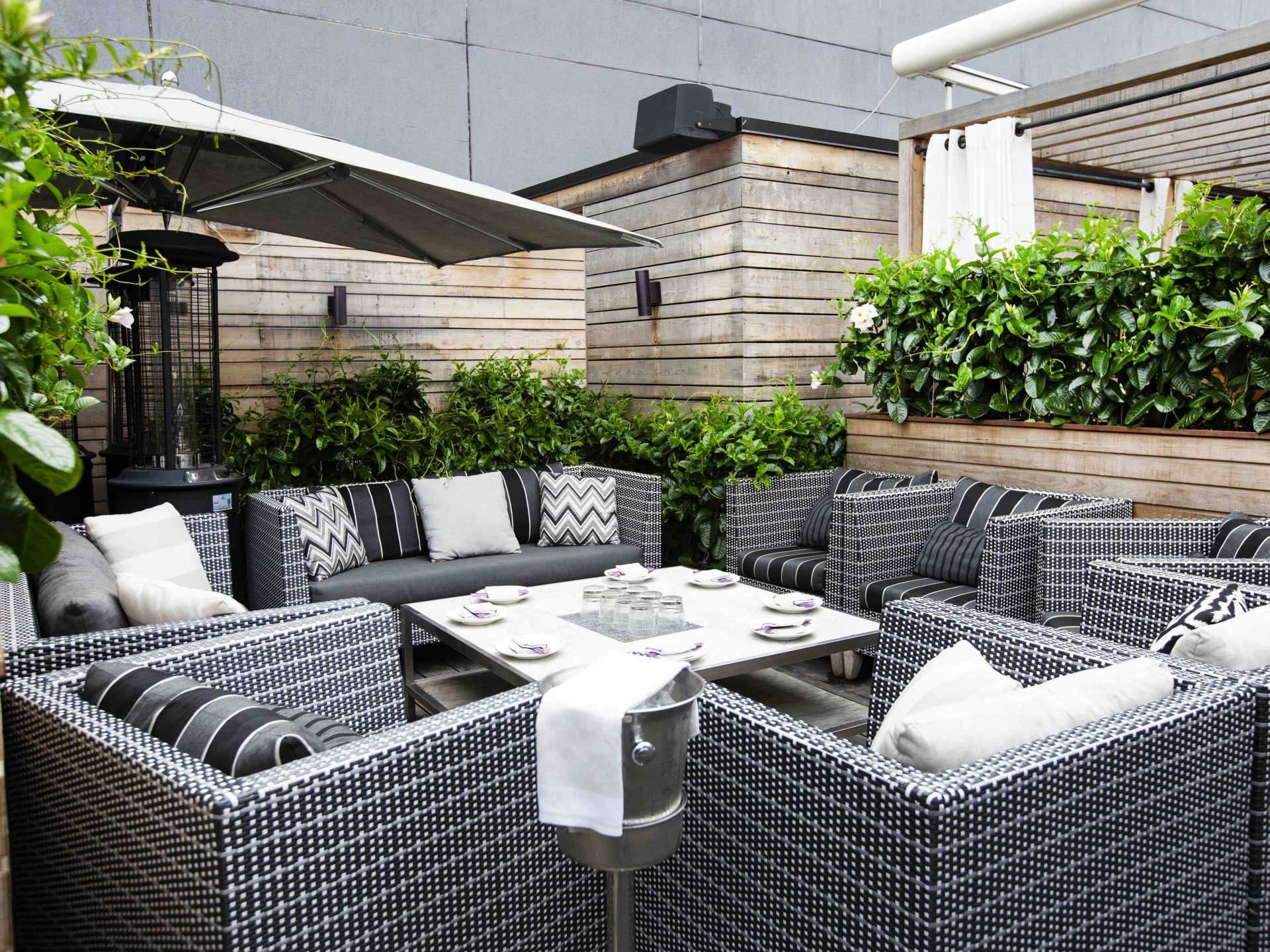 Summerlicious 2023 restaurants | The patio lounge at Kasa Moto