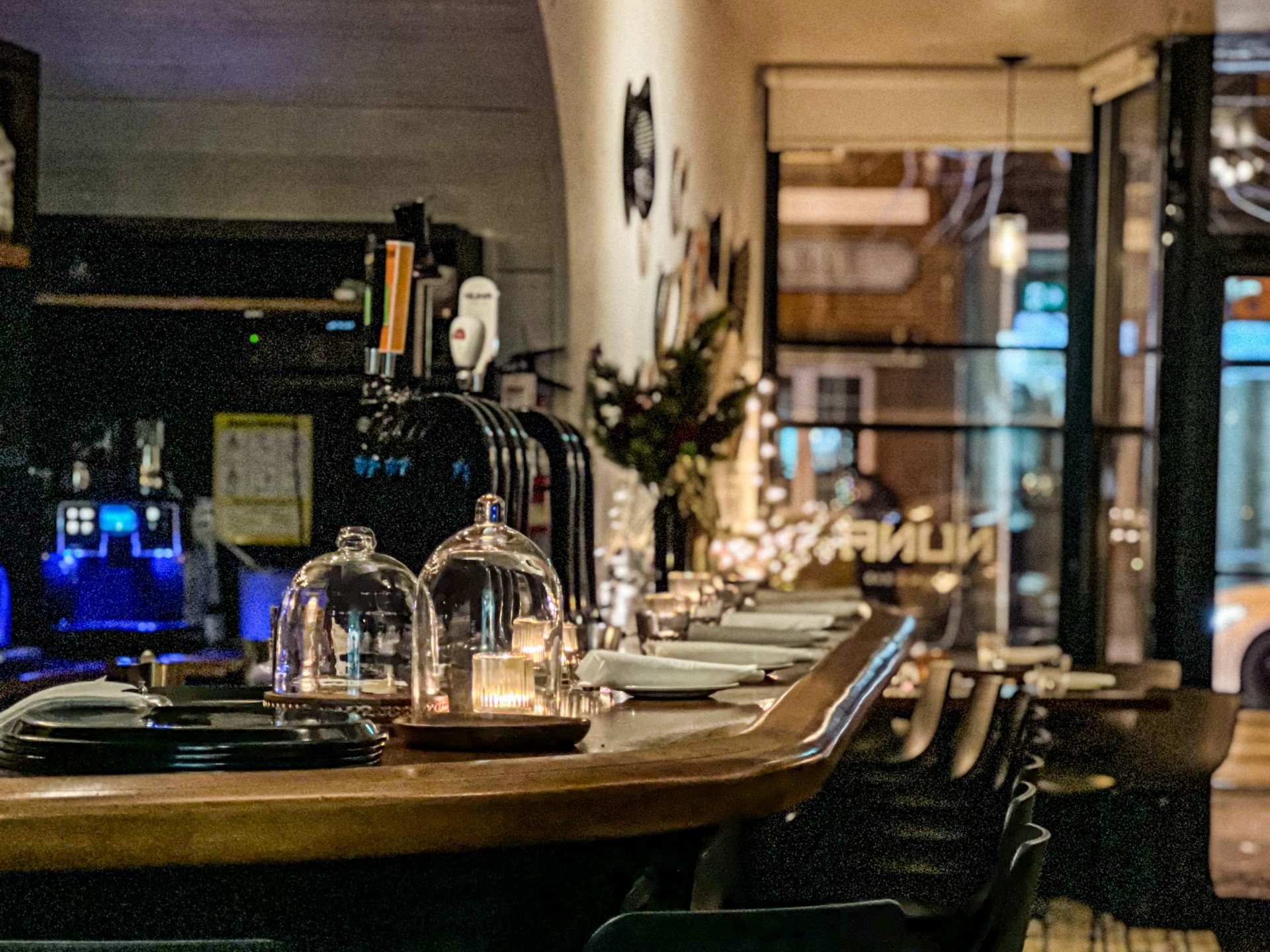 Summerlicious 2023 restaurants | The bar inside Nuna in Parkdale, Toronto