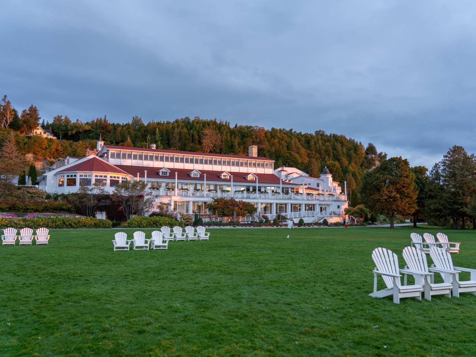 Mission Point resort | The Great Lawn, and Mission Point resort on Mackinac Island