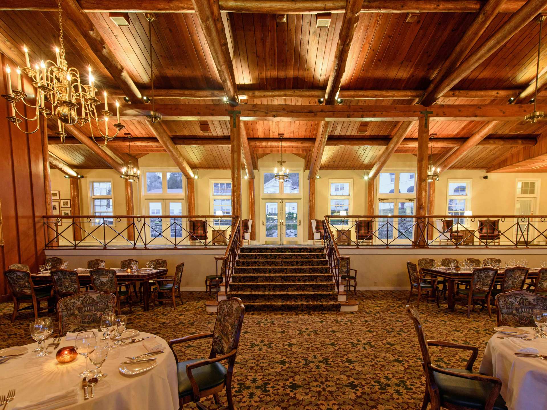 Mission Point resort | The dining room at Chianti restaurant