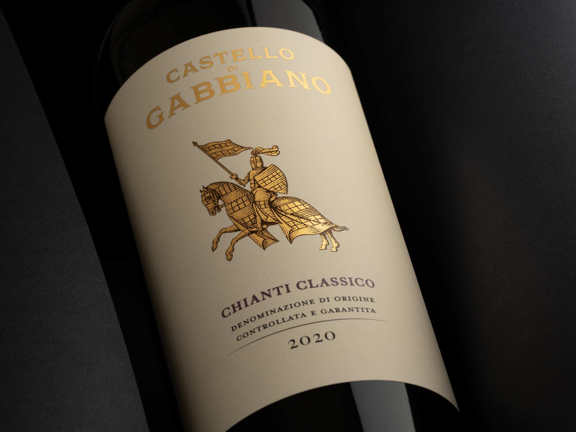 The Castello di Gabbiano Chianti Classico label