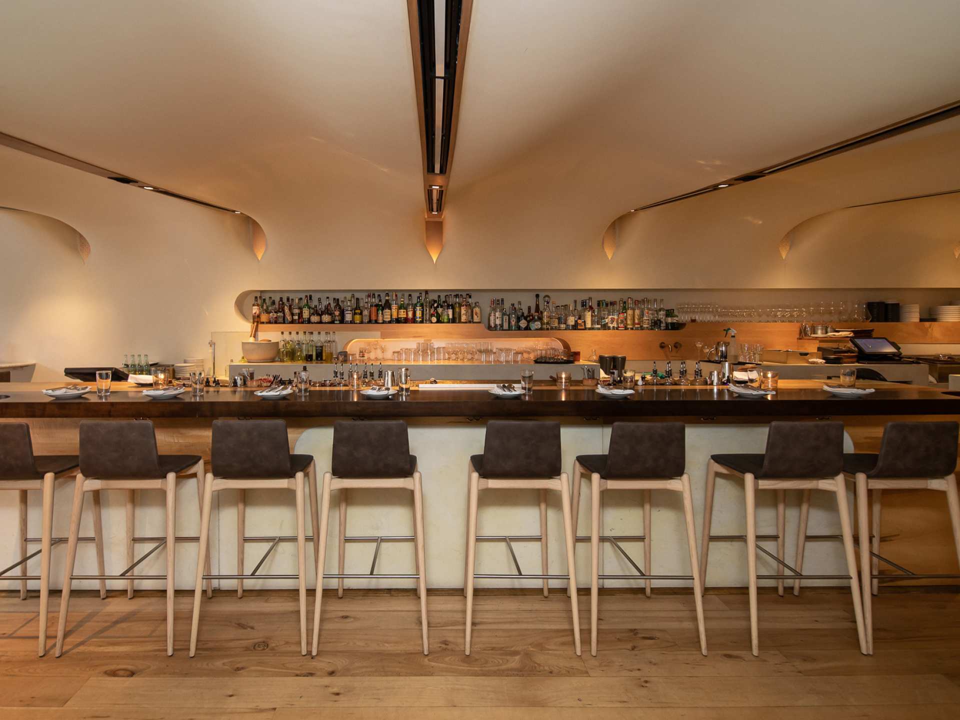 Best restaurants Toronto | The bar area inside Quetzal