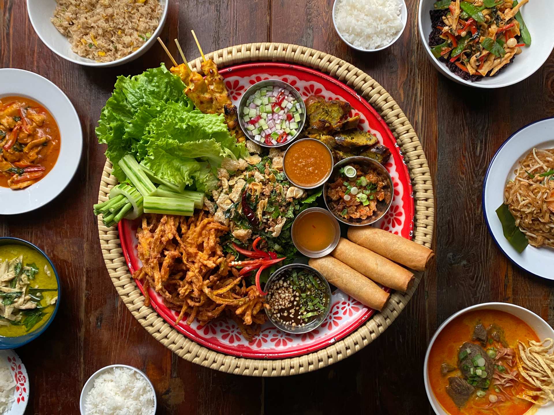 Best Thai restaurants in Toronto | A Thai platter at Pai
