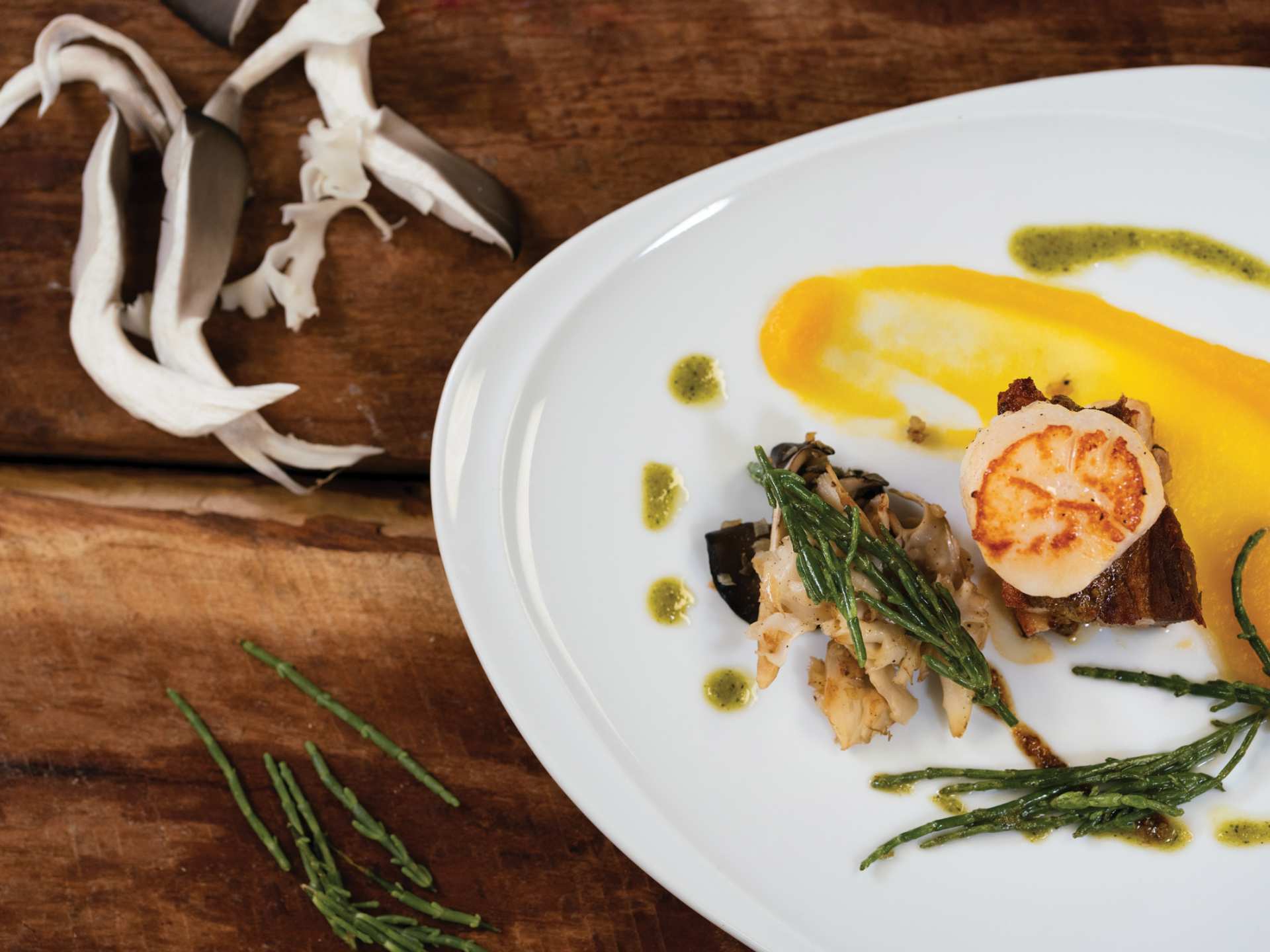Niagara Park | A beautifully plated seafood dish at Table Rock House Restaurant