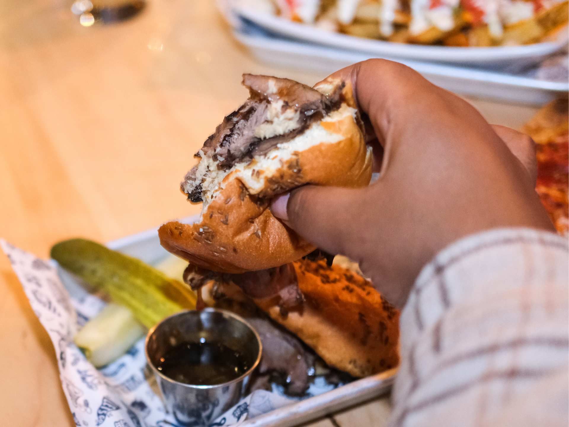 Left Field Brewery, Liberty Village, Toronto | A sandwich at Left Field Brewery