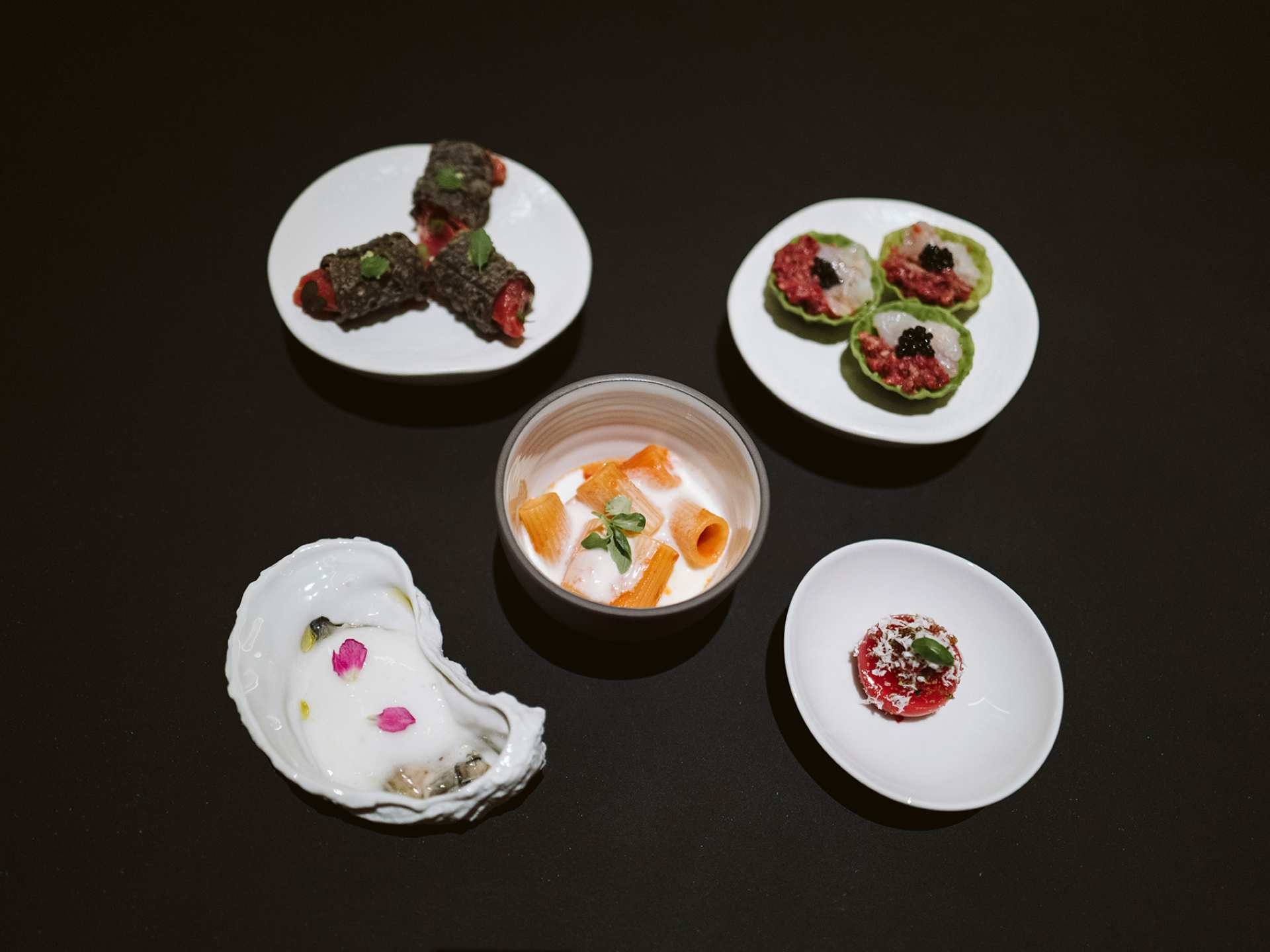DaNico restaurant | Beautifully presented plates of food at DaNico restaurant