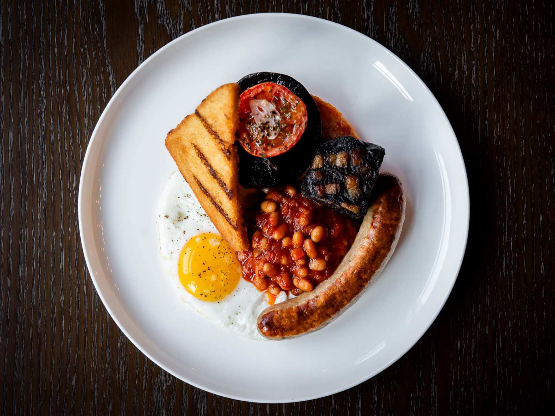 Best new restaurants Toronto | Beans, toast and a sausage at The Dorset
