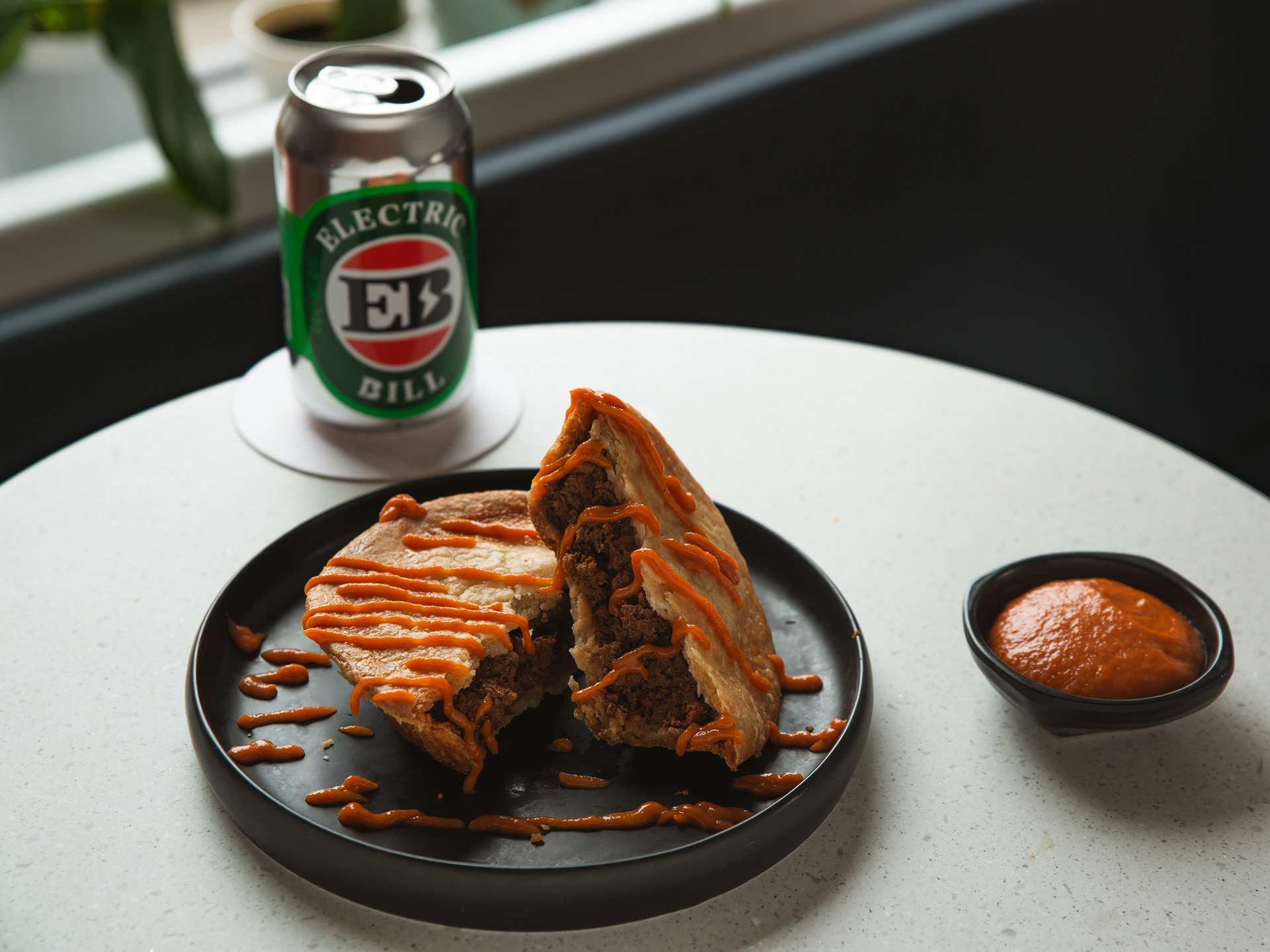 The best patios in Toronto | A meat pie at Electric Bill Bar in Toronto