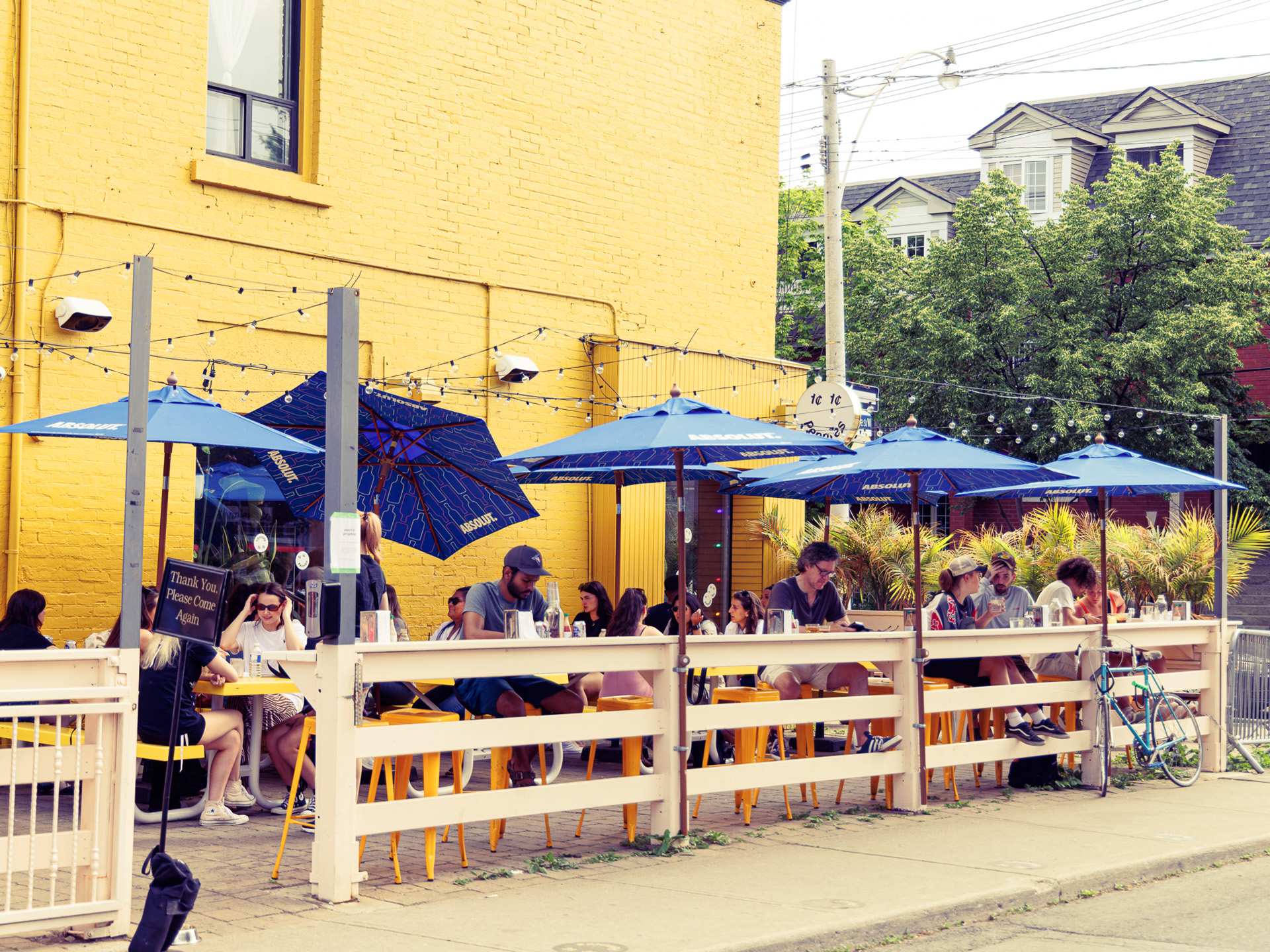 The best patios in Toronto | The patio at Pennies in Liberty Village