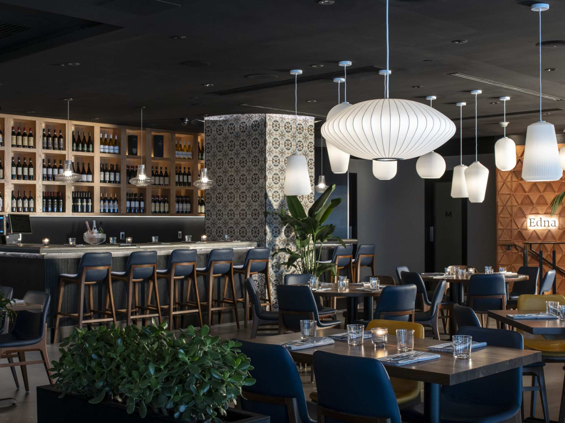 Best new restaurants Toronto | The bar and lounge area at Edna + Vita