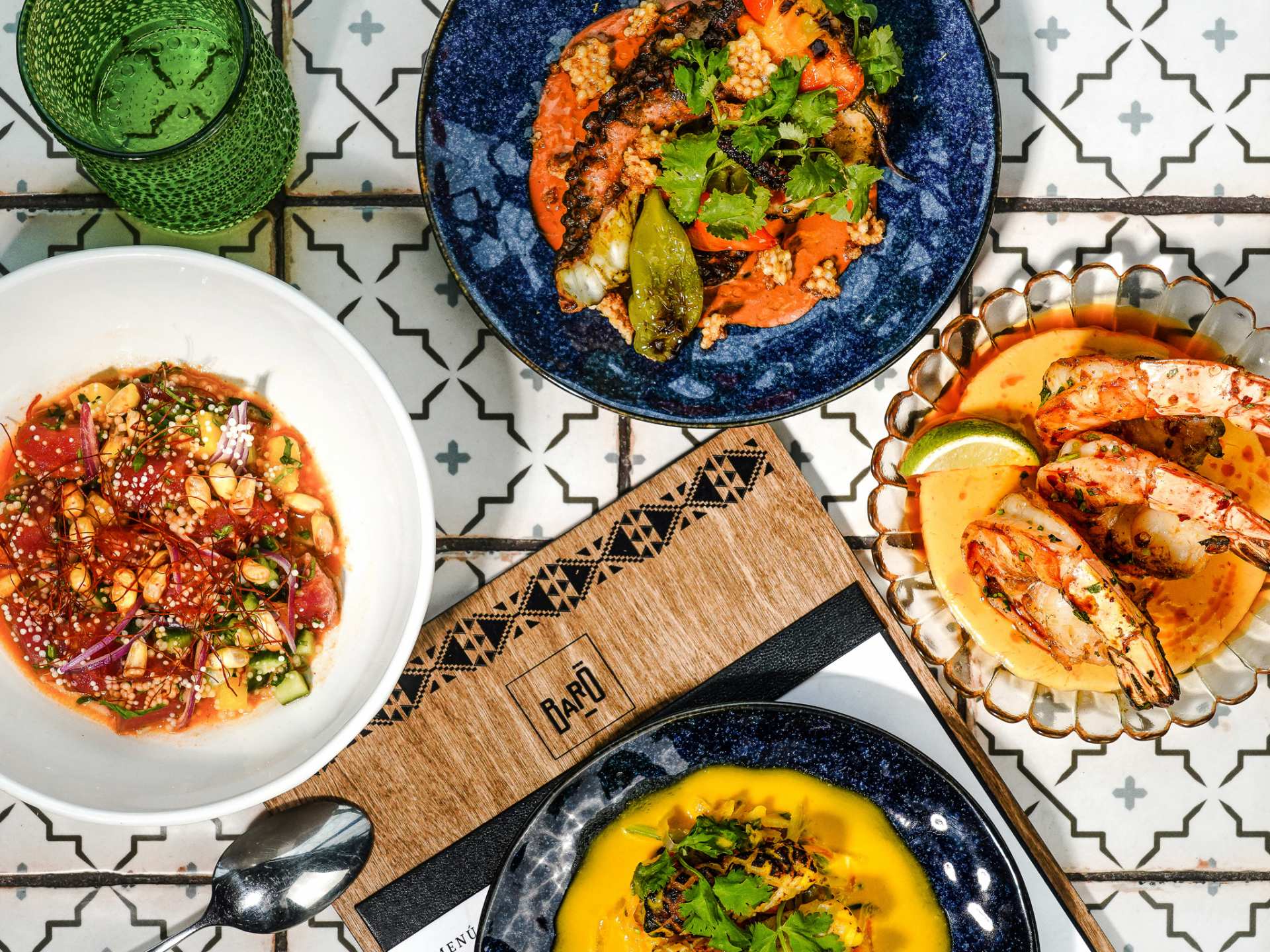 Summerlicious Toronto | A spread of dishes at Baro