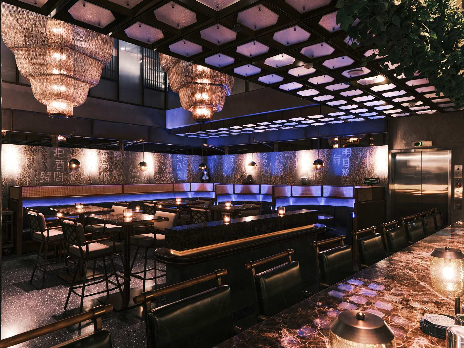 Mott 32 Toronto | The lounge area at Mott 32 Toronto