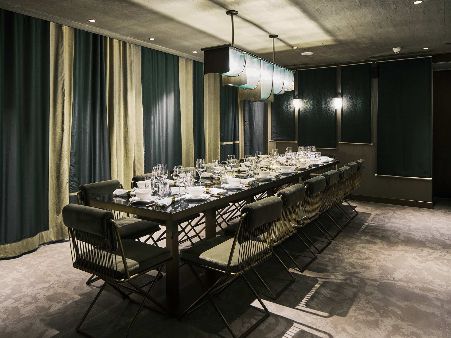 Mott 32 Toronto | The textiles room at Mott 32 Toronto