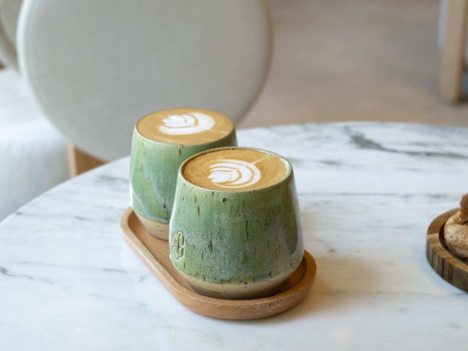 The best cafes in Toronto | Two lattes at Cafe X Bica in Toronto