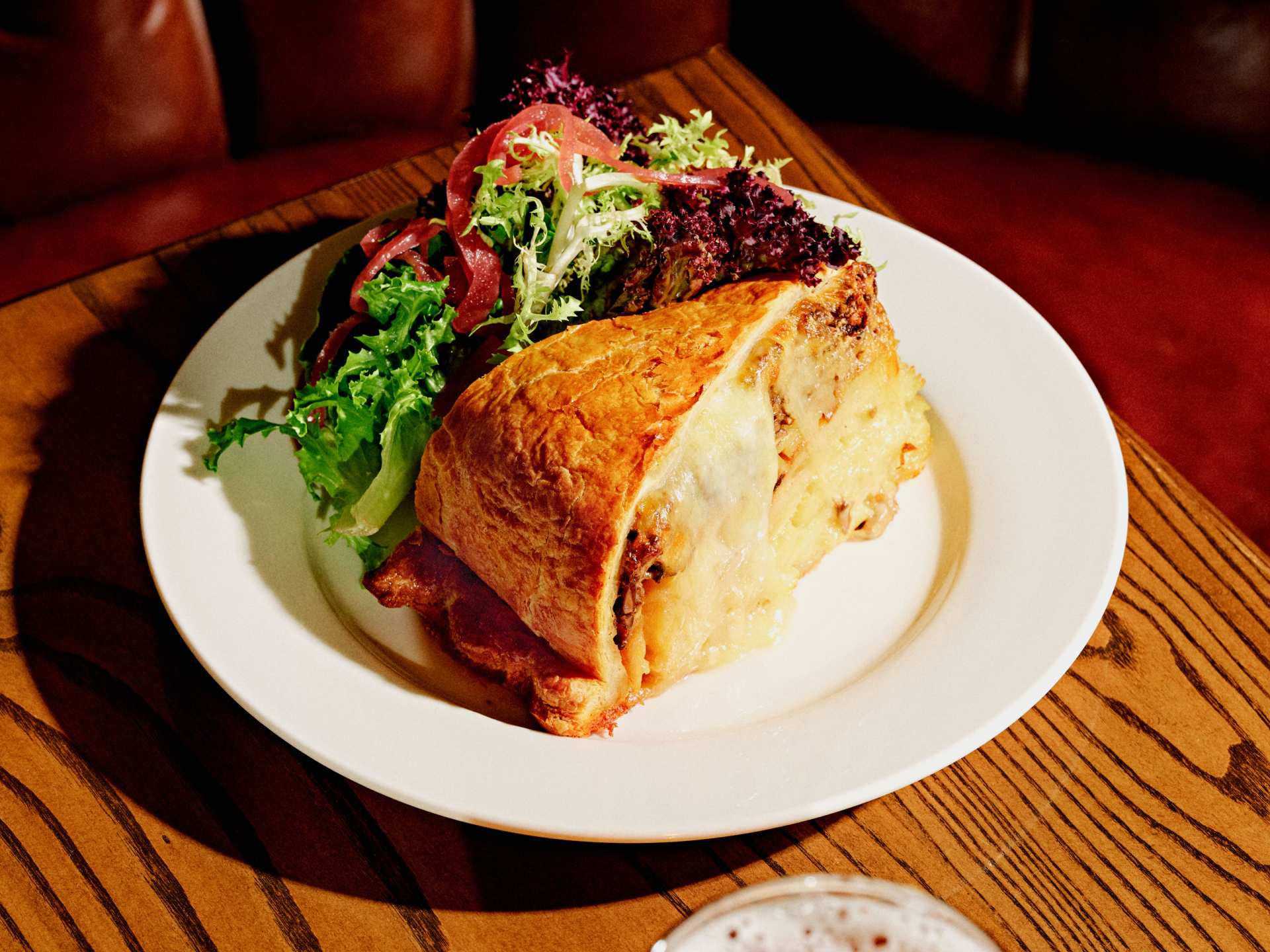 The Oxley in Yorkville | Mushroom and Potato Pithivier