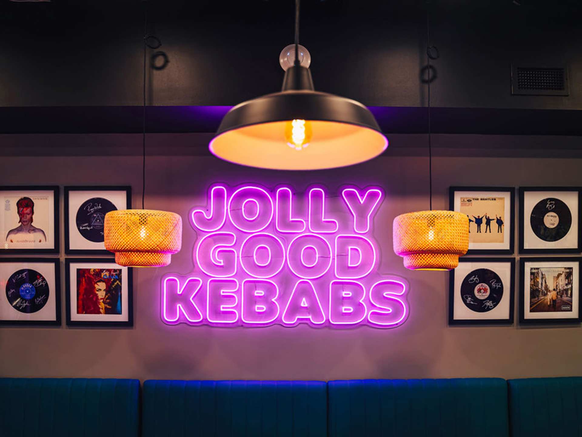 The best new restaurants in Toronto | The neon sign at I Am Doner