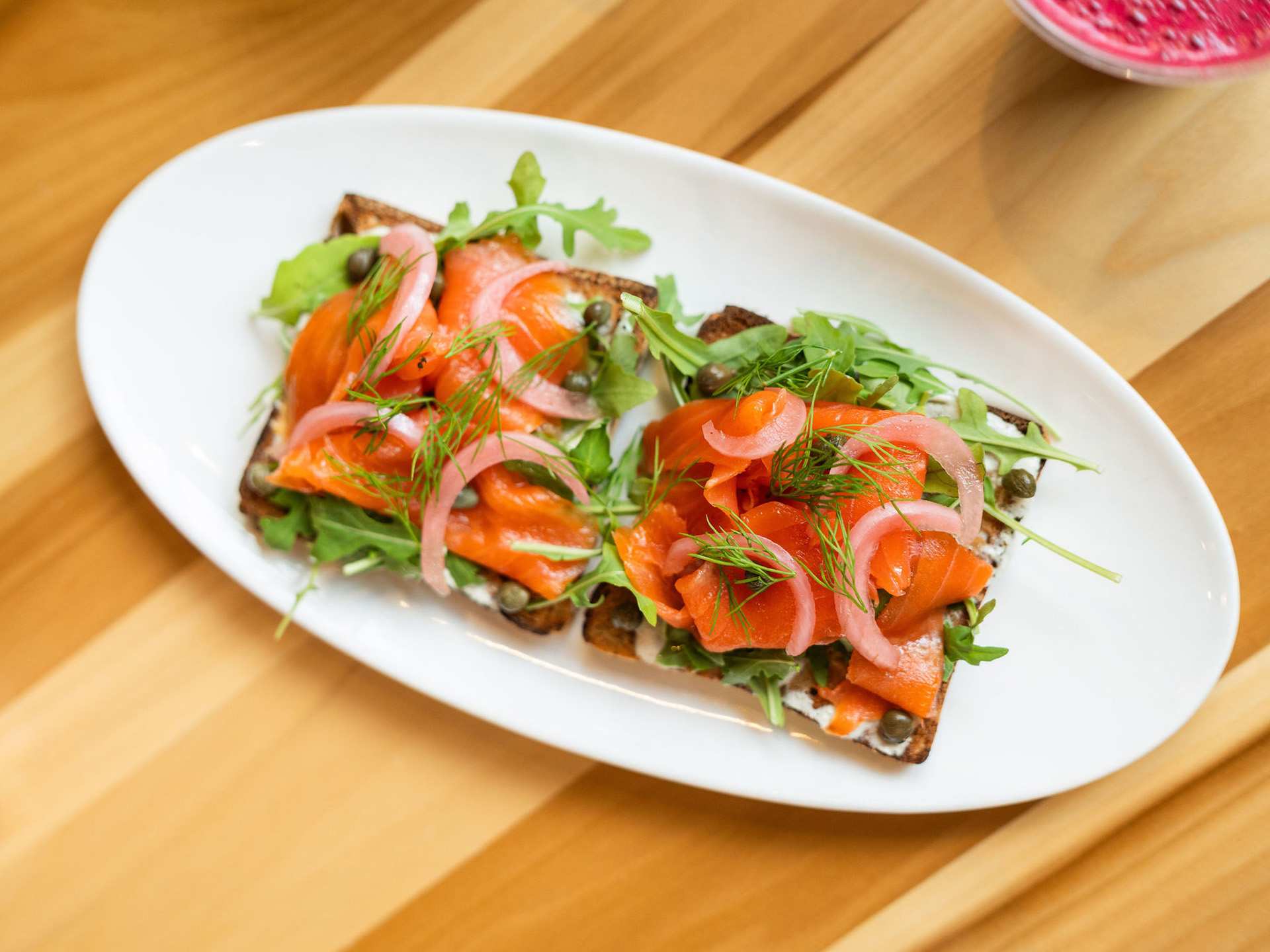 The best new restaurants in Toronto | Classic smoked salmon toast at Jardin